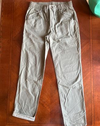 Pantalone BENETTON cotone verde