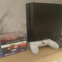PS4+5 giochi+ 2 controller