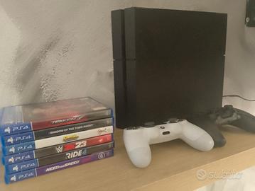 PS4+5 giochi+ 2 controller