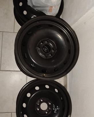 Cerchi 15" per fiat 500