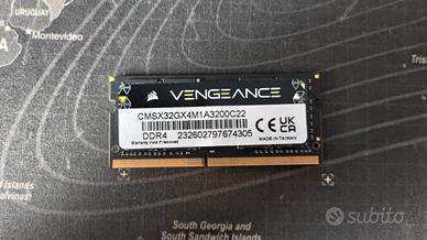 Corsair Vengeance 32GB SODIMM DDR4 3200Mhz