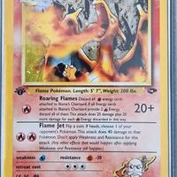 Blaine's charizard  Set Challenge prima edizione 