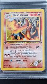 Blaine's charizard  Set Challenge prima edizione 