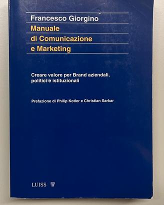 F. Giorgino: Manuale di comunicazione e marketing