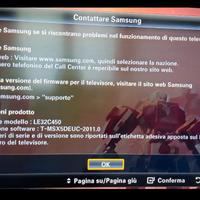 TV Samsung 32'' + Staffa orientabile