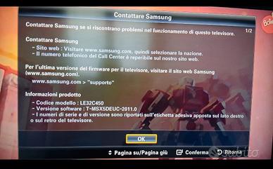 TV Samsung 32'' + Staffa orientabile