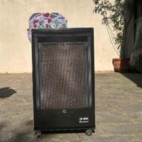 Stufa catalitica con bombola a gas