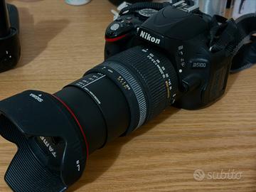 Reflex Nikon D5100 - obiettivo SIGMA 18-200mm