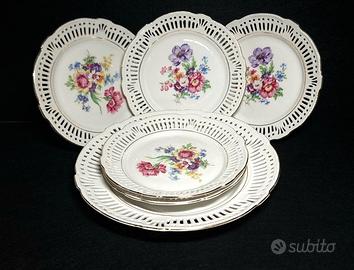 Servizio vintage-6 piatti Schwarzenhammer Germany