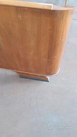 MOBILE CON PIANO IN CRISTALLO NERO