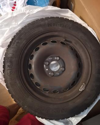 kit completo cerchi gomme INVERNALI 175/65/R14