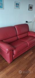 divano in pelle 