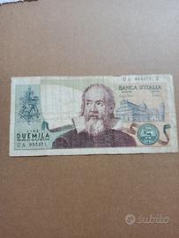 Banconota 2000 lire Galileo Galilei