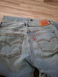 Jeans nuovi azzurro LevisStrauss taglia w 27 a zam