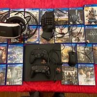 PS4 Plus + Accessori + Games