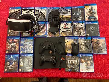 PS4 Plus + Accessori + Games