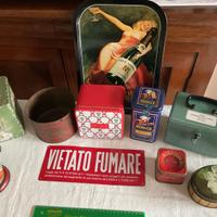 Scatole latta vassoio Barilla pomodoro collezione