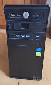 PC FISSO i7 - 16 gb di ram, SSD 512, GEFORCE 1050