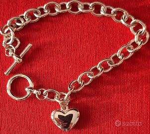 Bracciale donna argentato nuovo