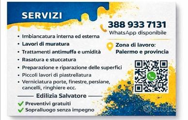 Imbianchino, muratore, indoratore ecc