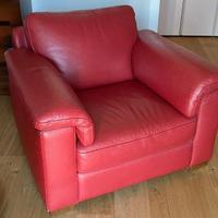 Poltrona in pelle Divani&Divani by Natuzzi