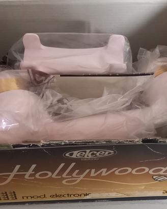 Telefono HOLLIWOOD ROSA nuovo,ancora imballato-