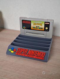 SNES - Stand Cartucce e Giochi