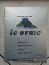 Le Orme - spartito album "Contrappunti"