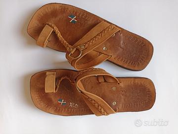 Sandali marrone da uomo 