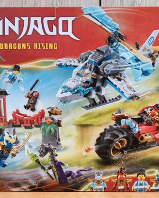 Lego Ninjago Battaglia albero con veicolo ninja