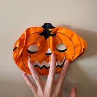 Mascherina anche gonfiabile a forma di zucca