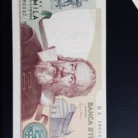 2000 Lire Galileo, banconota FDS da collezione