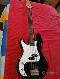 basso mancino gear4music + amplificatore 15W