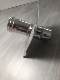 Piastra intermedia inox diametro.80 