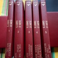 "Il Libro d'Arte" Grolier 10 volumi