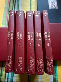 "Il Libro d'Arte" Grolier 10 volumi