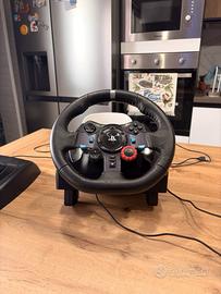 Logitech G29 Volante + Pedaliera – PS5 PS4 PS3 PC