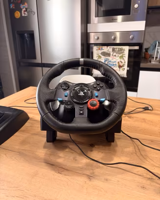 Logitech G29 Volante + Pedaliera – PS5 PS4 PS3 PC