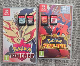 Lotto giochi pokemon switch