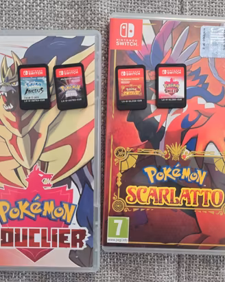 Lotto giochi pokemon switch