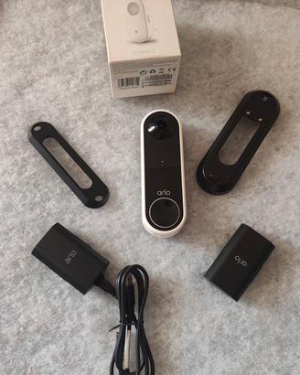 Arlo doorbell+chime 2+batteria extra