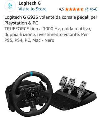 Volante da Corsa con Pedaliera ( PlayStation/Pc)