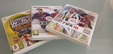  3 Giochi Wii: FIFA 10 + FIFA 14 + Guinness World 