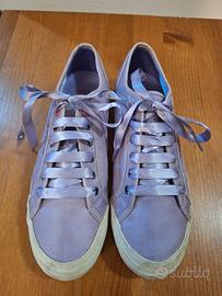 Scarpe Le Coq Sportif taglia 39 lilla in raso