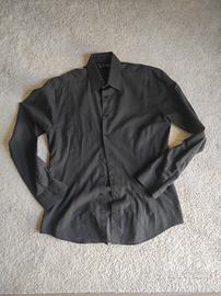 Camicia nera uomo