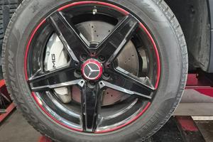 Cerchi Mercedes 18 pollici con gomme termiche