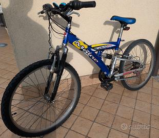Bici ragazzo 24 pollici bi-ammortizzata