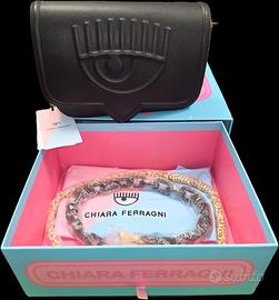Borsa Chiara Ferragni "Eyelike" Nera - NUOVA con S