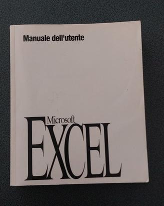 Manuale originale Microsoft Excel versione 5.0