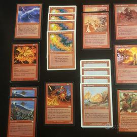 Carte di Magic the Gathering 128 rosso